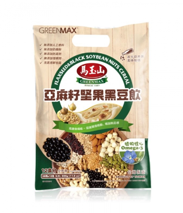 亞麻籽堅果黑豆飲