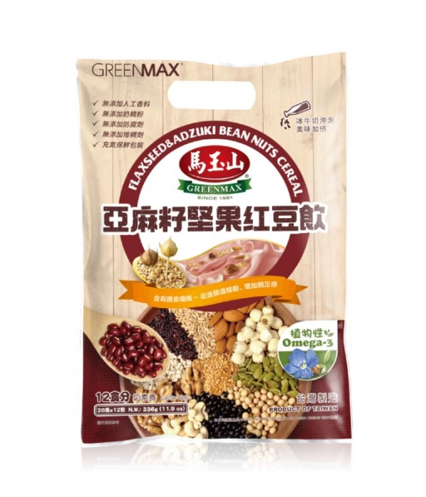 亞麻籽堅果紅豆飲