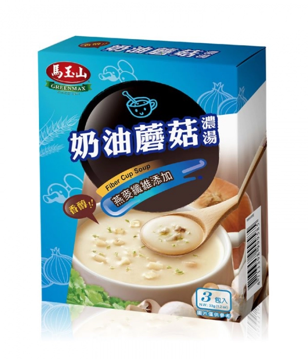 奶香蘑菇濃湯3包入33g