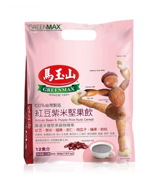 紅豆紫米堅果飲