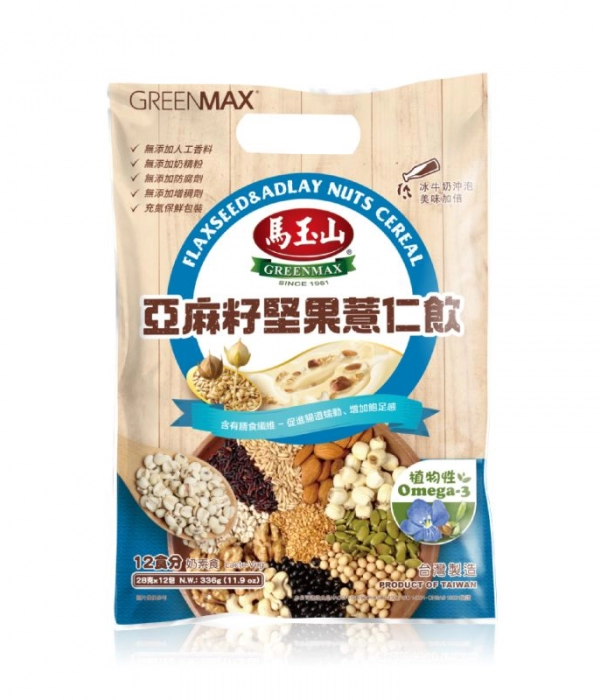 亞麻籽堅果薏仁飲