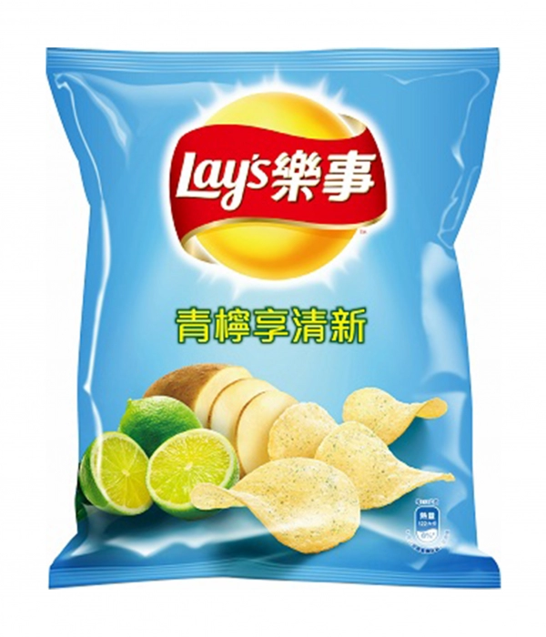樂事洋芋片-青檸享清新