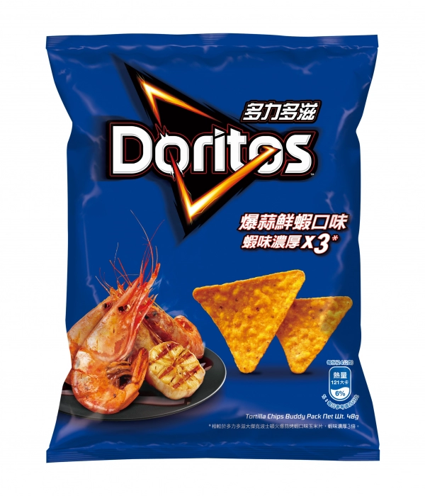 多力多滋玉米片-蒜爆鮮蝦