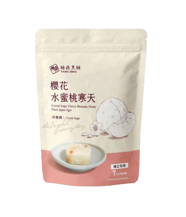 冰糖櫻花水蜜桃寒天